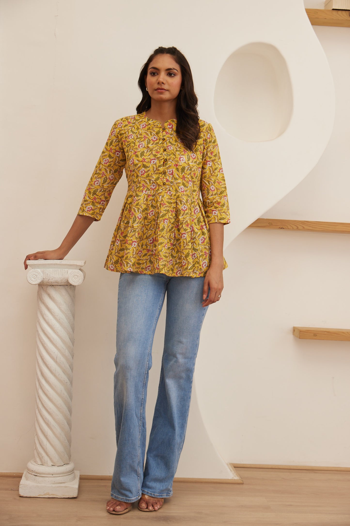 Mustard Yellow Top