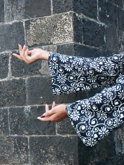 Surmai Bell Sleeve Kurti