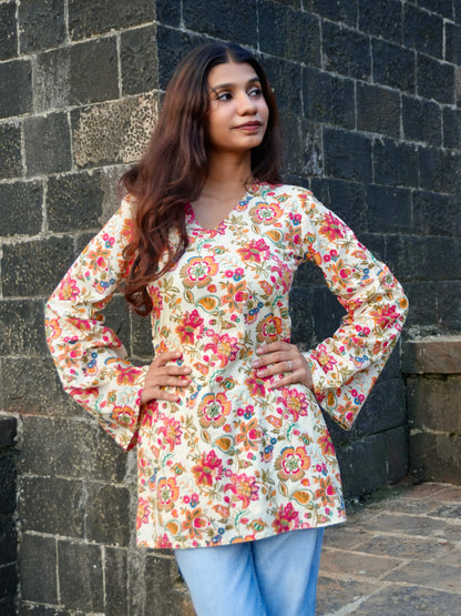 Titli Bell Sleeve Kurti