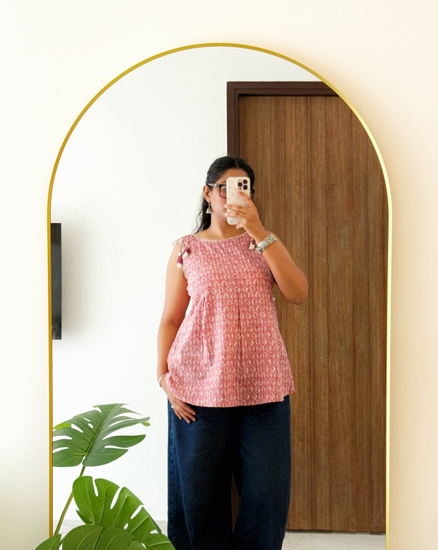 Saanjh Round Neck Top