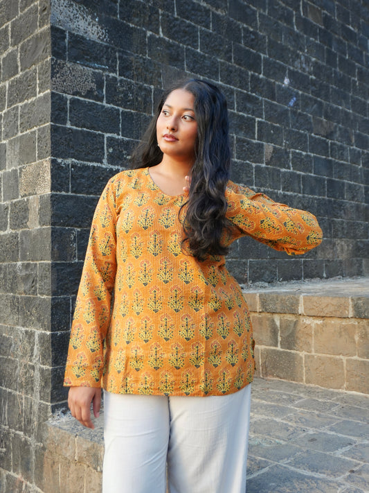 Phool V-Neck Top