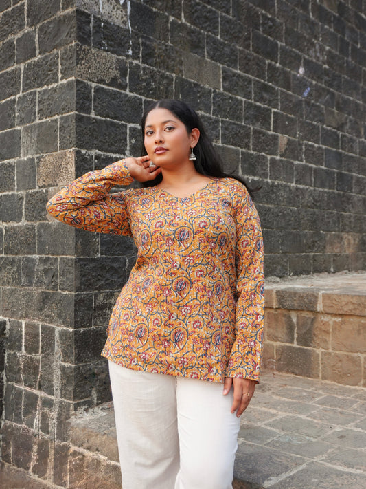 Pihu V-Neck Top