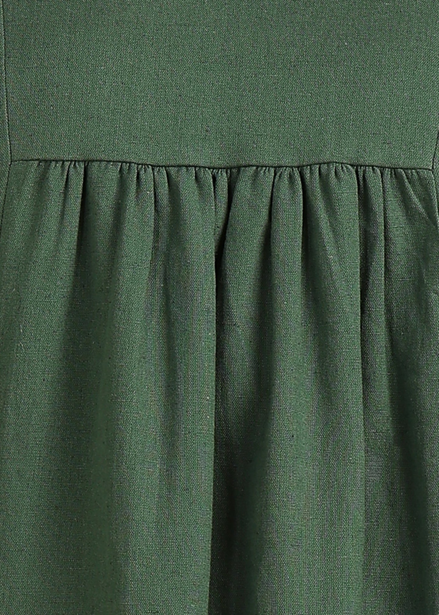 Olive Green Solid Kurta with Palazzo